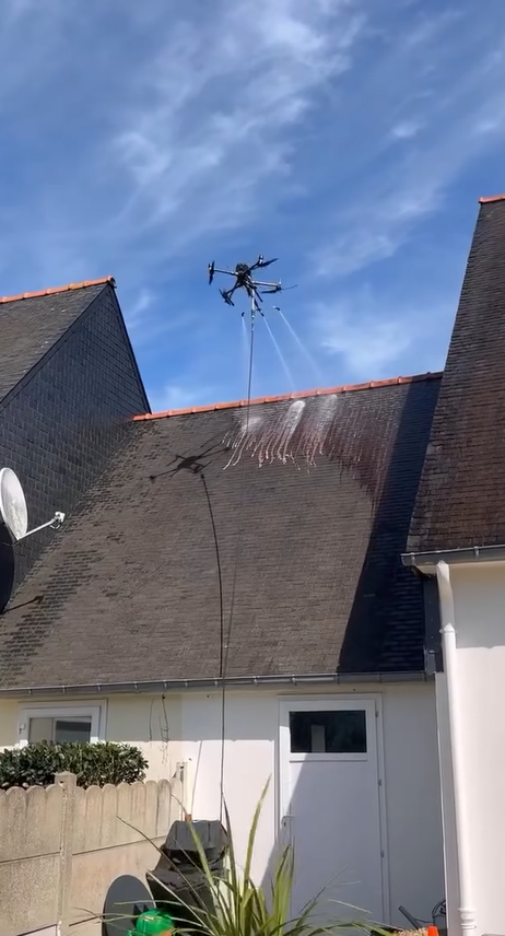 Travaux de couverture sur toiture